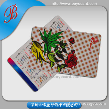 Beautiful Laser Foil Laminated PVC Card